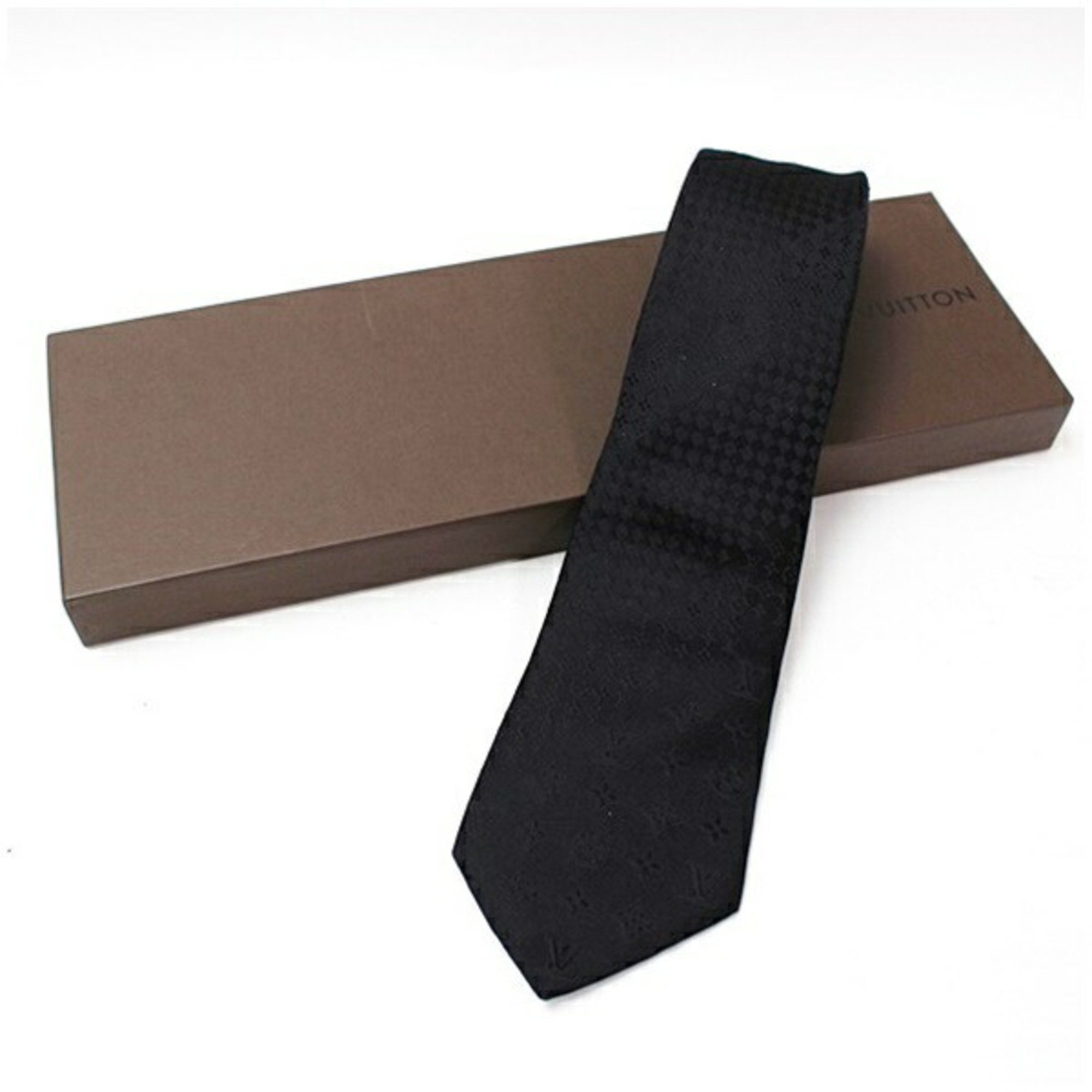 Louis Vuitton Silk Tie Monogram Louis Vuitton Men's